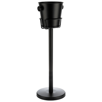 GGM Gastro Wine Bucket Stand - Metal, Zinc Die-Cast - Height:715mm - Black