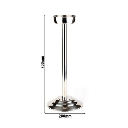 GGM Gastro Wine Bucket Stand - Stainless Steel - Height:700mm