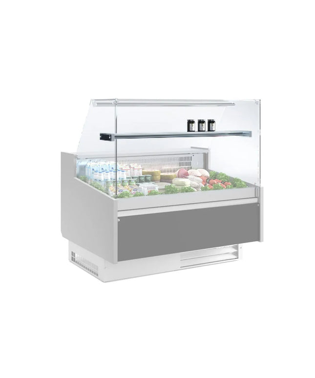 GGM Gastro Wire shelf - Metal frame with glass shelf - 938x200x15mm - for KRI109N & KRI109E