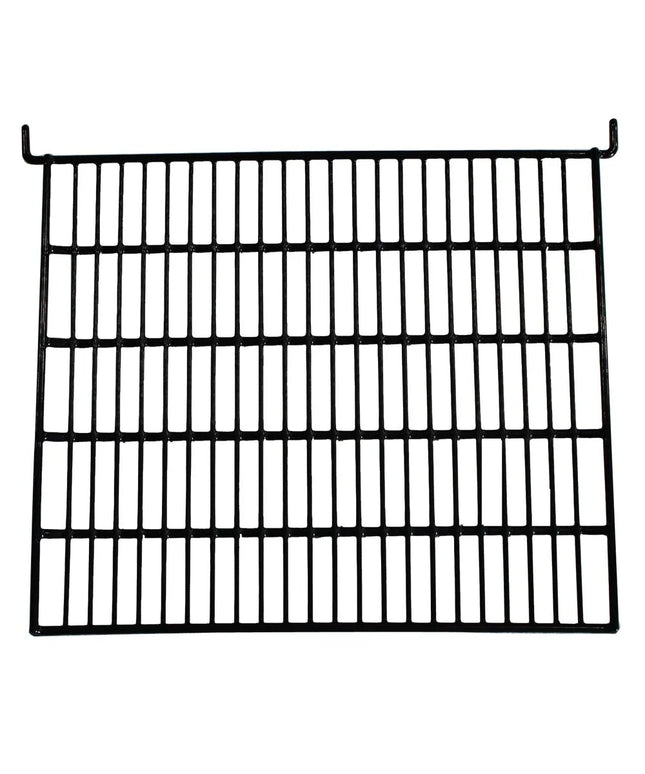 GGM Gastro Wire shelf - Plastic-coated - 400x600mm - Thickness: 10mm - Black - for Panoramic display cabinet PVNR72S