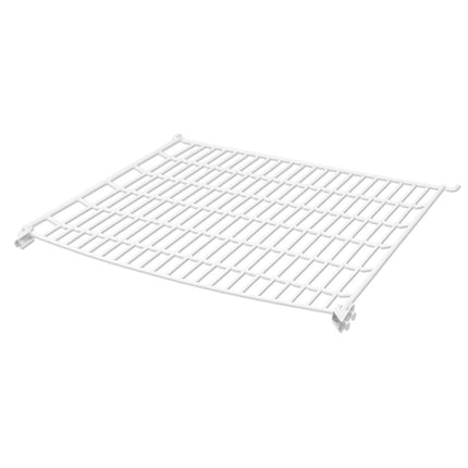 GGM Gastro Wire shelf - Plastic-coated - 430x390mm - Thickness: 10mm - White - incl. Mounting brackets - for Panoramic display cabinet PVNR235N