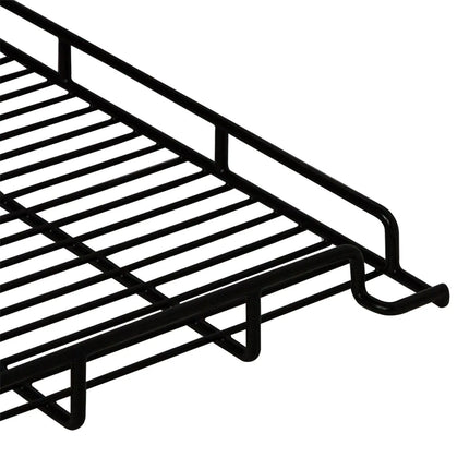 GGM Gastro Wire shelf - Plastic-coated - 498x548x49mm - Black - for Panoramic display cabinet PVNR400