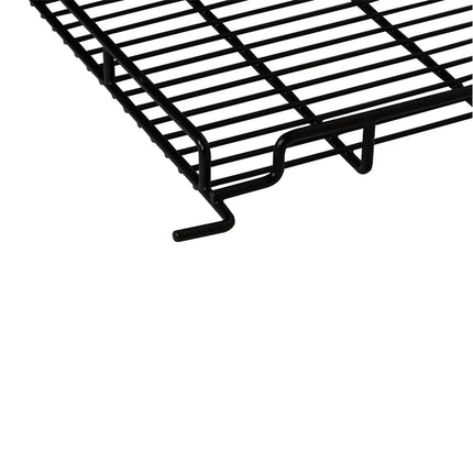 GGM Gastro Wire shelf - Plastic-coated - 498x548x49mm - Black - for Panoramic display cabinet PVNR400