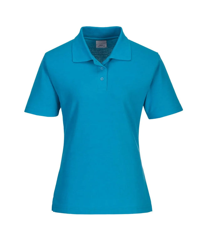 GGM Gastro Women’s Cotton Polo Shirt - Light Blue - Size: S