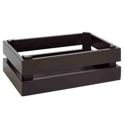 GGM Gastro Wooden Box - SUPERBOX - Black - Height: 105mm