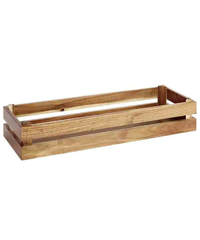 GGM Gastro Wooden Box - SUPERBOX - Wood - Brown - Height: 105mm
