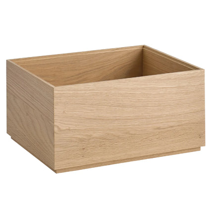 GGM Gastro Wooden Box | VALO - Oak - Brown - Height: 165mm - suitable for GN 1/2