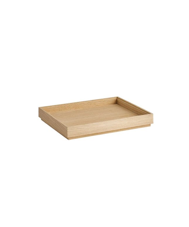 GGM Gastro Wooden Box | VALO - Oak - Brown - Height: 45mm - suitable for GN 1/2