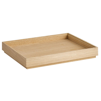 GGM Gastro Wooden Box | VALO - Oak - Brown - Height: 45mm - suitable for GN 1/2
