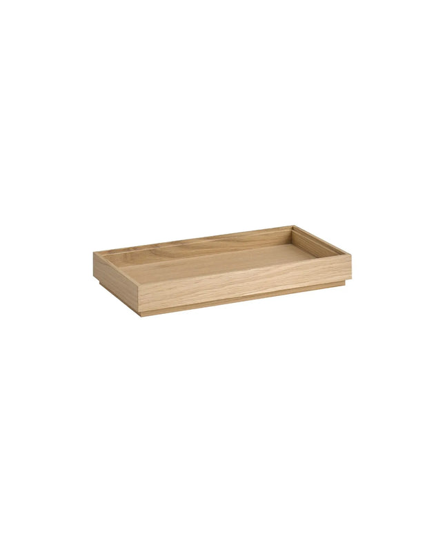 GGM Gastro Wooden Box | VALO - Oak - Brown - Height: 45mm - suitable for GN 1/3