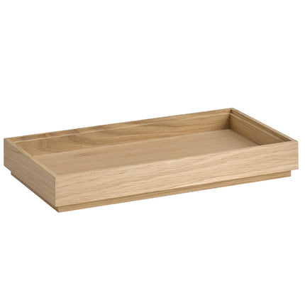 GGM Gastro Wooden Box | VALO - Oak - Brown - Height: 45mm - suitable for GN 1/3