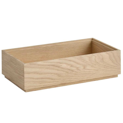 GGM Gastro Wooden Box | VALO - Oak - Brown - Height: 85mm - suitable for GN 1/3