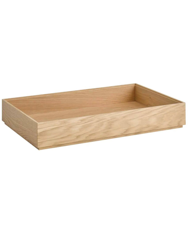 GGM Gastro Wooden Box - VALO - suitable for GN 1/1 - Height: 85mm - Brown - Oak