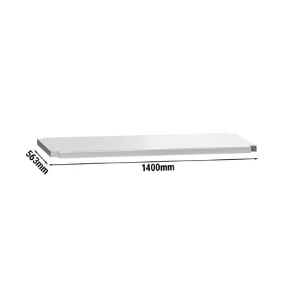 GGM Gastro Work Table Undershelf - 1400x563mm - suitable for Work Tables ATK146 & ATK146A