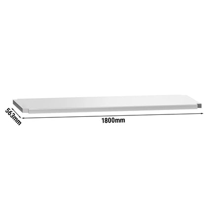 GGM Gastro Work Table Undershelf - 1800x563mm - suitable for Work Tables ATK186 & ATK186A