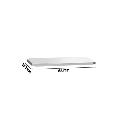 GGM Gastro Work Table Undershelf - 700x563mm - suitable for Work Tables ATK76 & ATK76A