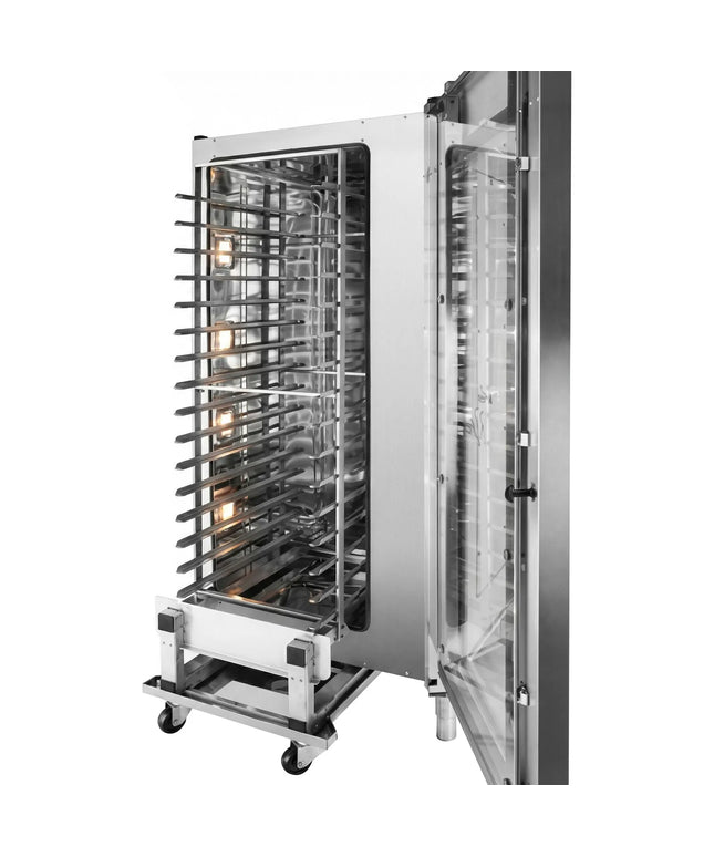 GGM Gastro Xe Đẩy 20x GN 1/1 - 325x530x1760mm - Thép Không Gỉ - Cho KB2011GW-TP