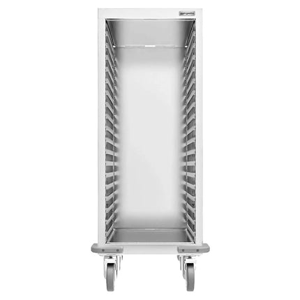 GGM Gastro Xe Đẩy Khay GN Inox - 10 Tầng - Cho 10 Khay GN 2/1 - Bánh Xe Phanh Êm