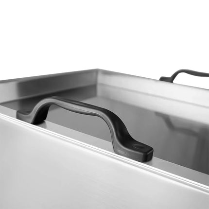 GGM Gastro Xe Đẩy Khay Inox - 18 Tầng - Cho 18 Khay 530x370mm - Bánh Xe Phanh Êm