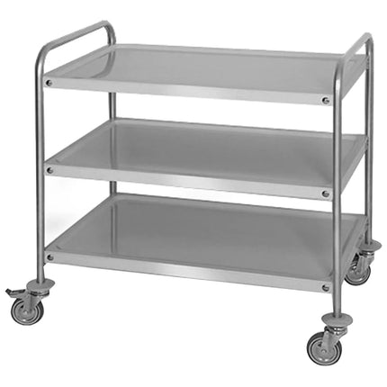 GGM Gastro Xe Đẩy Phục Vụ - Hạng Nặng - 1000x500mm - 3 Tầng