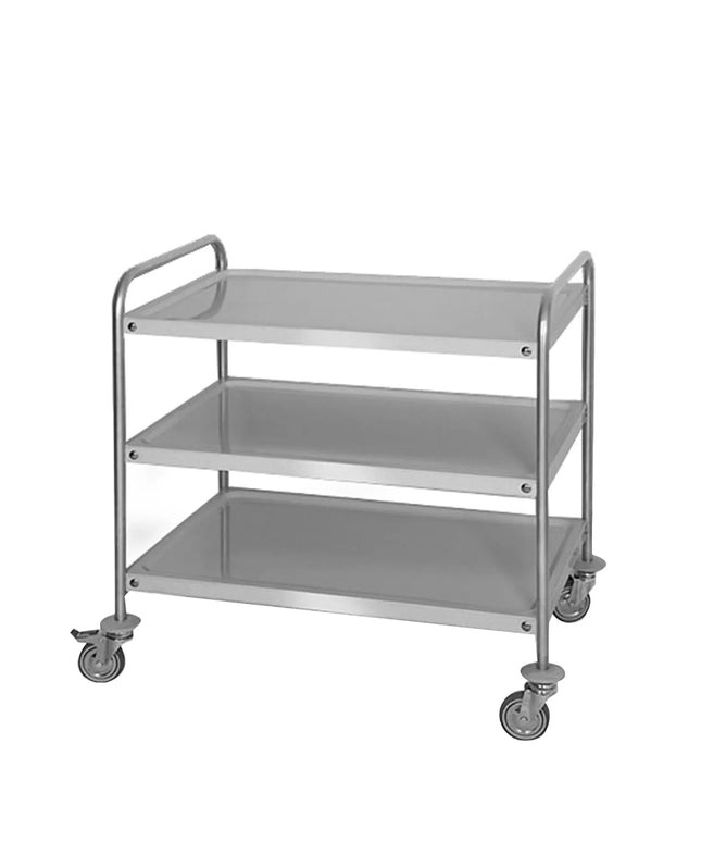 GGM Gastro Xe Đẩy Phục Vụ - Hạng Nặng - 800x500mm - 3 Tầng