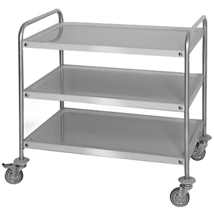 GGM Gastro Xe Đẩy Phục Vụ - Hạng Nặng - 800x500mm - 3 Tầng