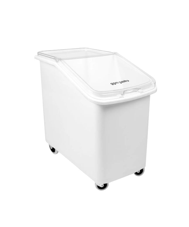 GGM Gastro Xe Đẩy Thùng Đựng Nguyên Liệu - 102L - Polypropylene - Kèm Nắp - Bánh Xe Êm