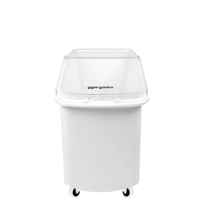 GGM Gastro Xe Đẩy Thùng Đựng Nguyên Liệu - 102L - Polypropylene - Kèm Nắp - Bánh Xe Êm