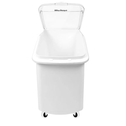 GGM Gastro Xe Đẩy Thùng Đựng Nguyên Liệu - 102L - Polypropylene - Kèm Nắp - Bánh Xe Êm