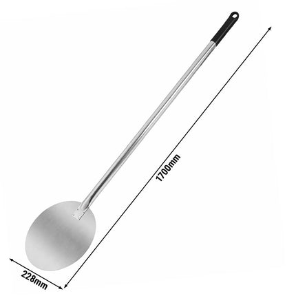 GGM Gastro Xẻng Lật Pizza Tròn - Nhôm - Ø228mm - Dài 170cm