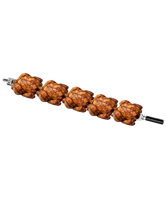 GGM Gastro Xiên Chữ V Cho Lò Quay Gà - 1025x45x35mm - Thép Không Gỉ - Cho Dòng GM, HGEM & EM