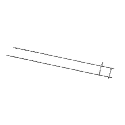 GGM Gastro Xiên Đôi Cho Lò Quay Gà - 670x100x30mm - Thép Không Gỉ - Cho Dòng EM420