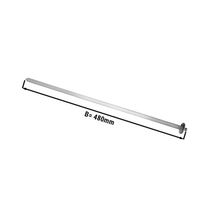 GGM Gastro Xiên Thép Không Gỉ Không Que Cho Lò Quay Gà Mini - 480x532x35mm - Thép Không Gỉ - Cho MHGEM & MHGGM