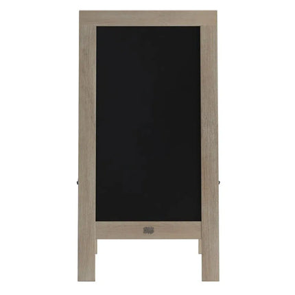 Giá Bảng Phấn Từ Tính Hai Mặt Flash Furniture HGWA-GDI-CRE8-472315-GG - 50.8cm x 101.6cm, Gỗ Thông, Màu Nâu Cổ Điển
