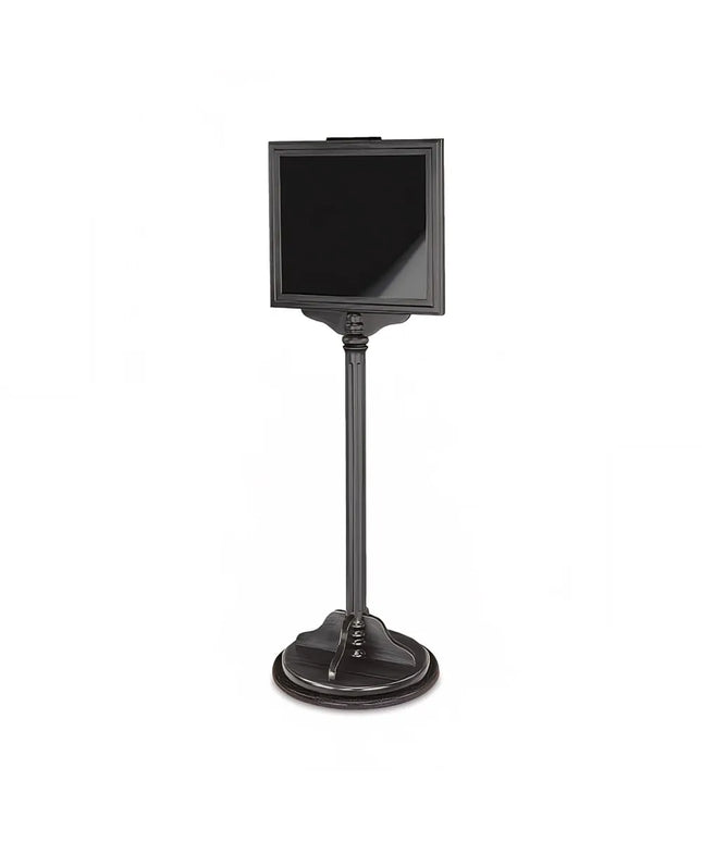 Giá Đỡ Biển Hiệu Forbes Industries Cao 137.2 cm Khung Hai Mặt 40.6 x 35.6 cm - Đế Gỗ & Avonite (6820)