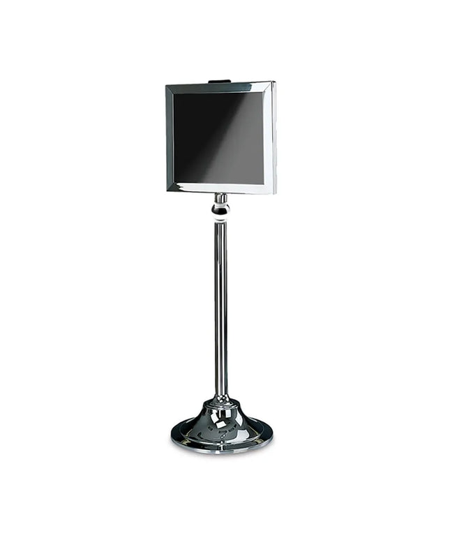 Giá Đỡ Biển Hiệu Forbes Industries Cao 141 cm Khung 40.6 x 35.6 cm - Thép Không Gỉ Đánh Bóng (6830-PS)