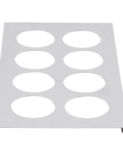 Giá Đỡ Bình Squeeze Tablecraft T8 (8 Bình) Inox 32.4x17.8 cm