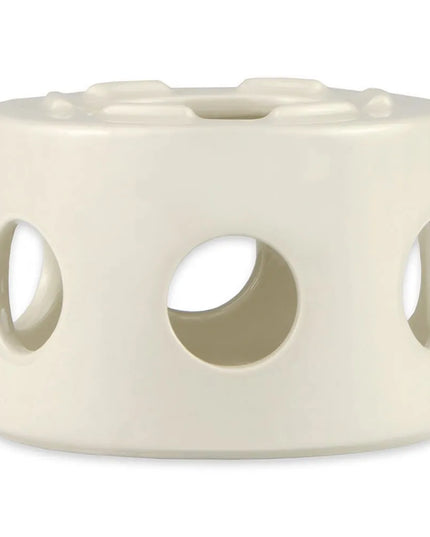 Giá Đỡ Bộ Hâm Bơ Tròn Hall China HL11430AWHA 10.2 cm - Trắng