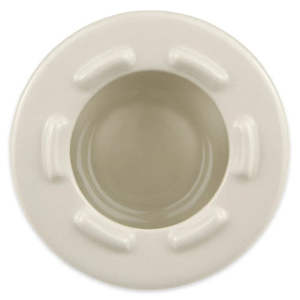Giá Đỡ Bộ Hâm Bơ Tròn Hall China HL11430AWHA 10.2 cm - Trắng