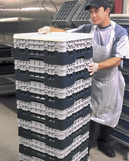Giá Đỡ Camrack Cambro BR578110 - 1 Ngăn, 2 Thanh Nối Dài, Cao 18.4 cm, Màu Đen