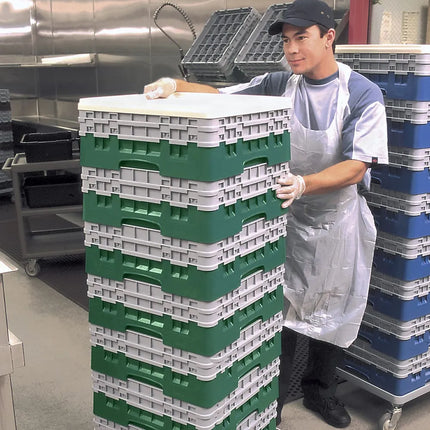 Giá Đỡ Camrack Cambro BR578119 - 1 Ngăn, 2 Thanh Nối Dài, Cao 18.4 cm, Màu Sherwood Green