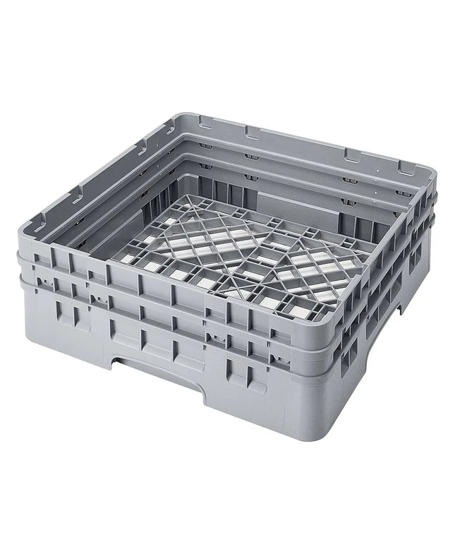 Giá Đỡ Camrack Cambro BR578151 - 1 Ngăn, 2 Thanh Nối Dài, Cao 18.4 cm, Màu Xám Nhạt