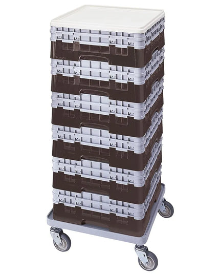 Giá Đỡ Camrack Cambro BR578167 - 1 Ngăn, 2 Thanh Nối Dài, Cao 18.4 cm, Màu Nâu