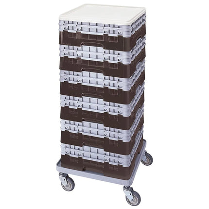 Giá Đỡ Camrack Cambro BR578167 - 1 Ngăn, 2 Thanh Nối Dài, Cao 18.4 cm, Màu Nâu