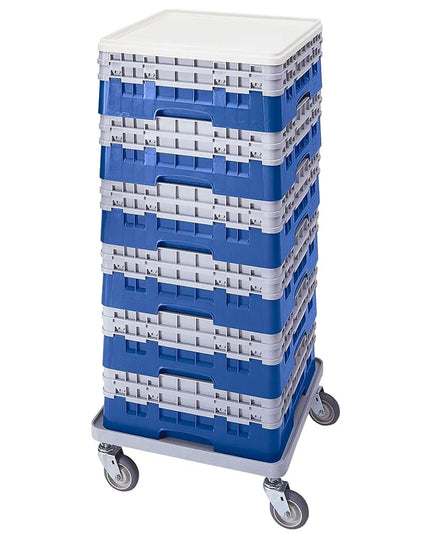 Giá Đỡ Camrack Cambro BR578168 - 1 Ngăn, 2 Thanh Nối Dài, Cao 18.4 cm, Màu Xanh Dương