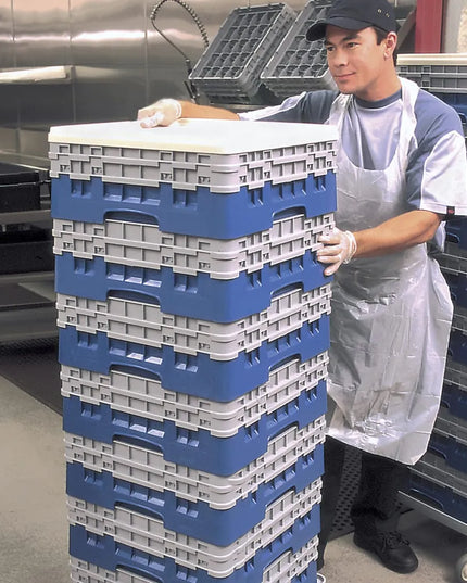 Giá Đỡ Camrack Cambro BR578168 - 1 Ngăn, 2 Thanh Nối Dài, Cao 18.4 cm, Màu Xanh Dương