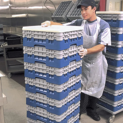 Giá Đỡ Camrack Cambro BR578168 - 1 Ngăn, 2 Thanh Nối Dài, Cao 18.4 cm, Màu Xanh Dương