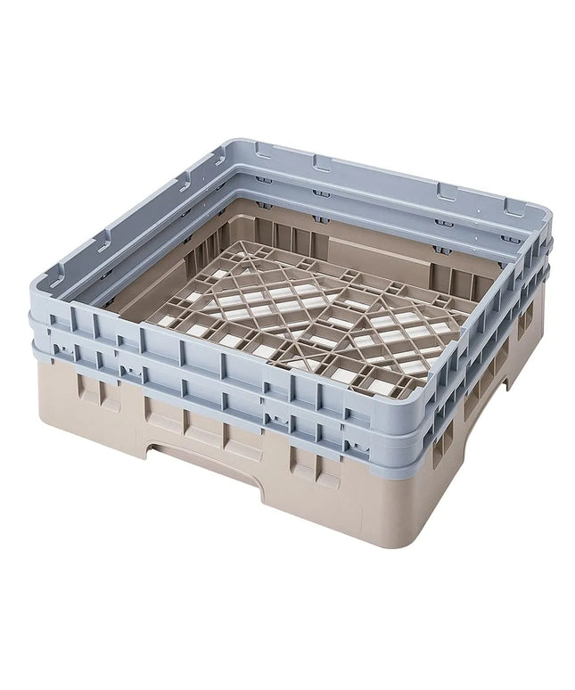 Giá Đỡ Camrack Cambro BR578184 - 1 Ngăn, 2 Thanh Nối Dài, Cao 18.4 cm, Màu Beige