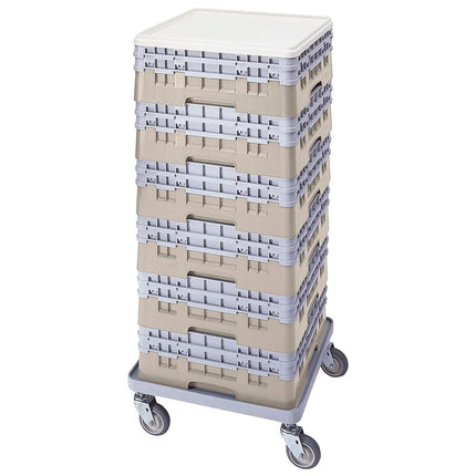 Giá Đỡ Camrack Cambro BR578184 - 1 Ngăn, 2 Thanh Nối Dài, Cao 18.4 cm, Màu Beige