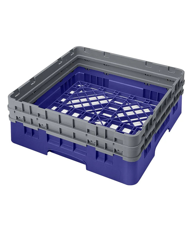 Giá Đỡ Camrack Cambro BR578186 - 1 Ngăn, 2 Thanh Nối Dài, Cao 18.4 cm, Màu Xanh Navy